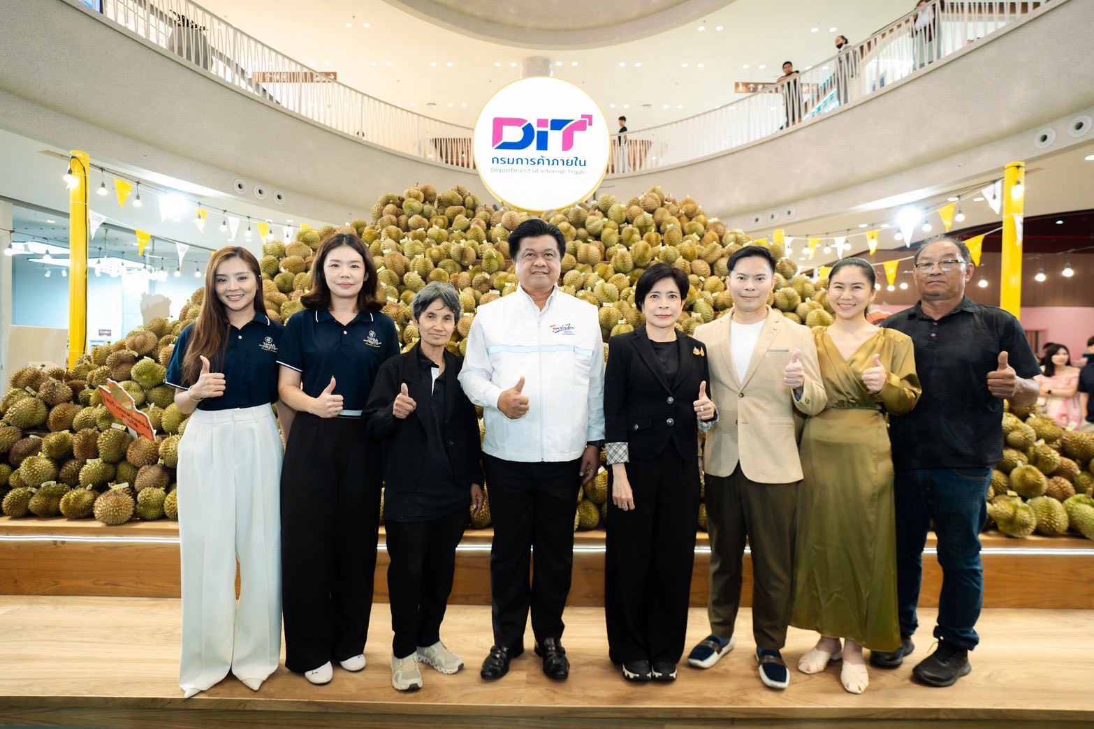 กรมการค้าภายในชวนชิมทุเรียนไทยใน “Thailand Durian Festival 2026” เร่งกระจายผลผลิต–เพิ่มช่องทางขาย ช่วยเกษตรกรสร้างรายได้ คาดเงินสะพัดกว่า 20 ล้านบาท